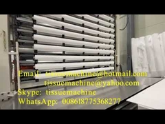 주방 롤용 자동 화장지 로그 누산기