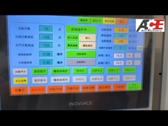 130 미터 / 분 고속 얼굴 조직 종이 제조 기계 포장 기계로 자동 전송