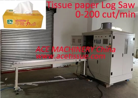 High Capacity 16bags/min Tissue Paper Packing Machine with 80-260mm Packing Size and YONGHONG MOTION CONTROLLING PLC